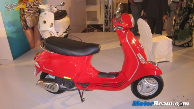 2012 Vespa LX125 Red