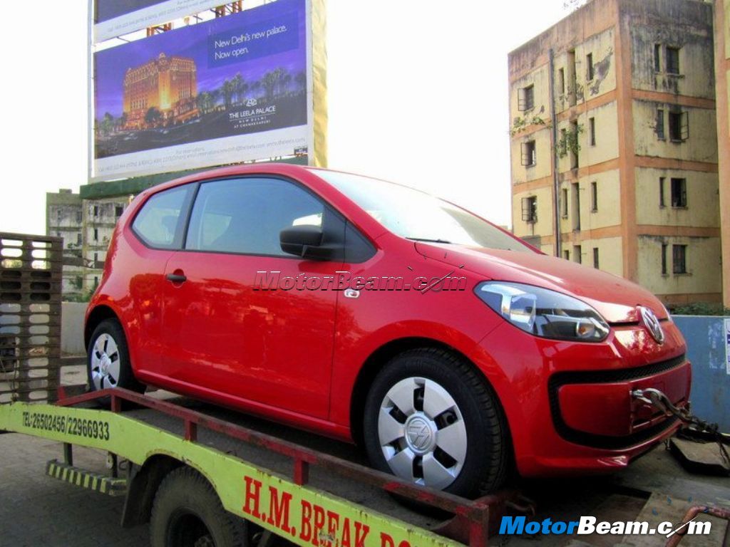 2012 Volkswagen Up Spotted India 2012 Volkswagen Up Spotted India