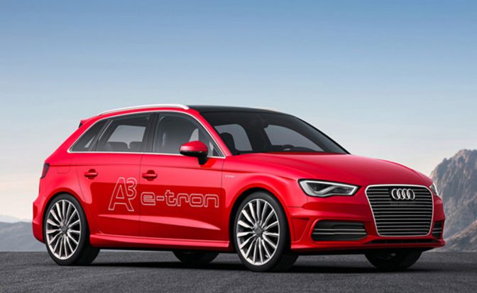 2013 Audi A3 e-tron Front