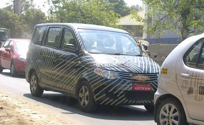 2013 Chevrolet Enjoy MPV India