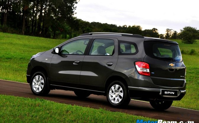 2013 Chevrolet Spin MPV
