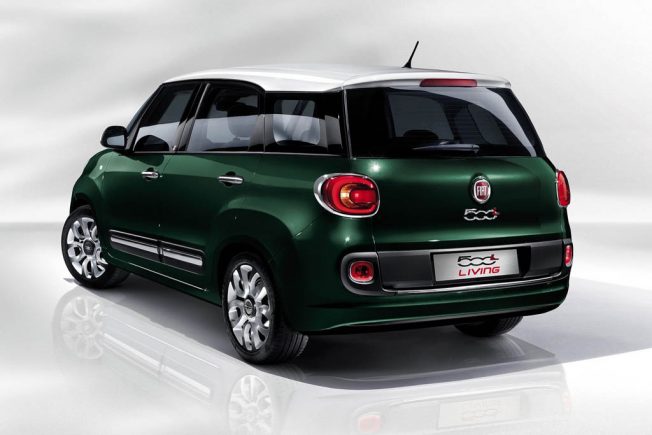2013 Fiat 500L Living Rear
