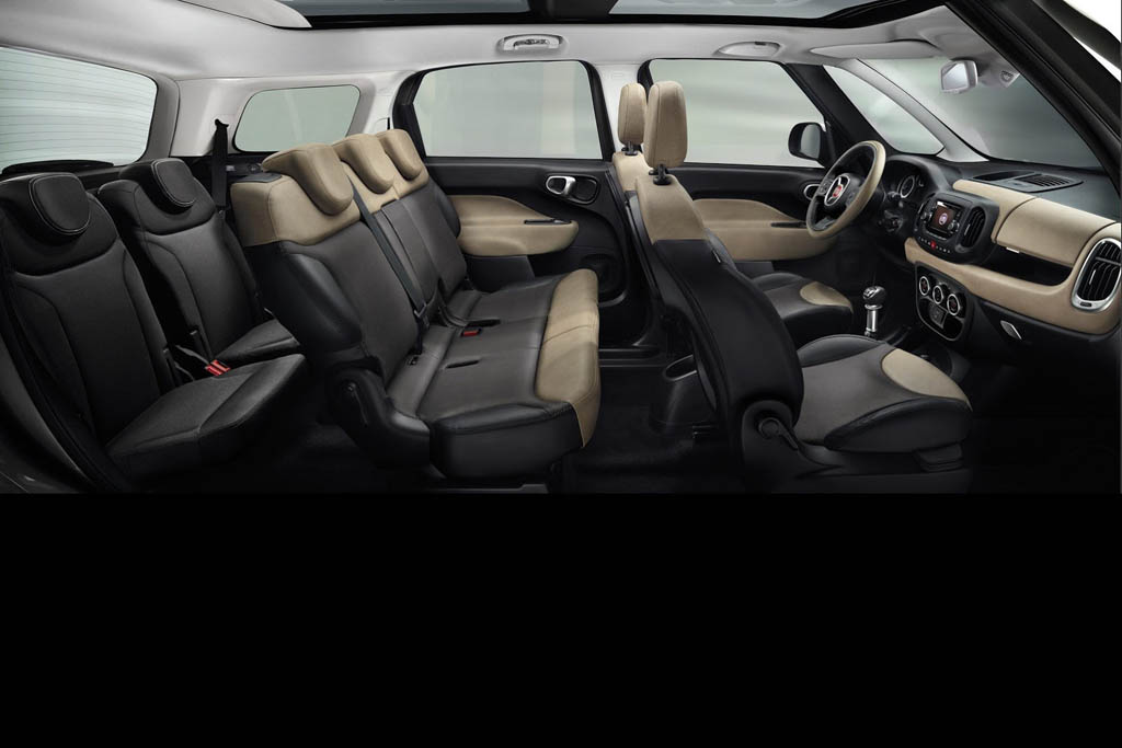 2013 Fiat 500L Living Seats