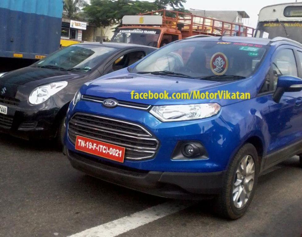 2013 Ford EcoSport Spied