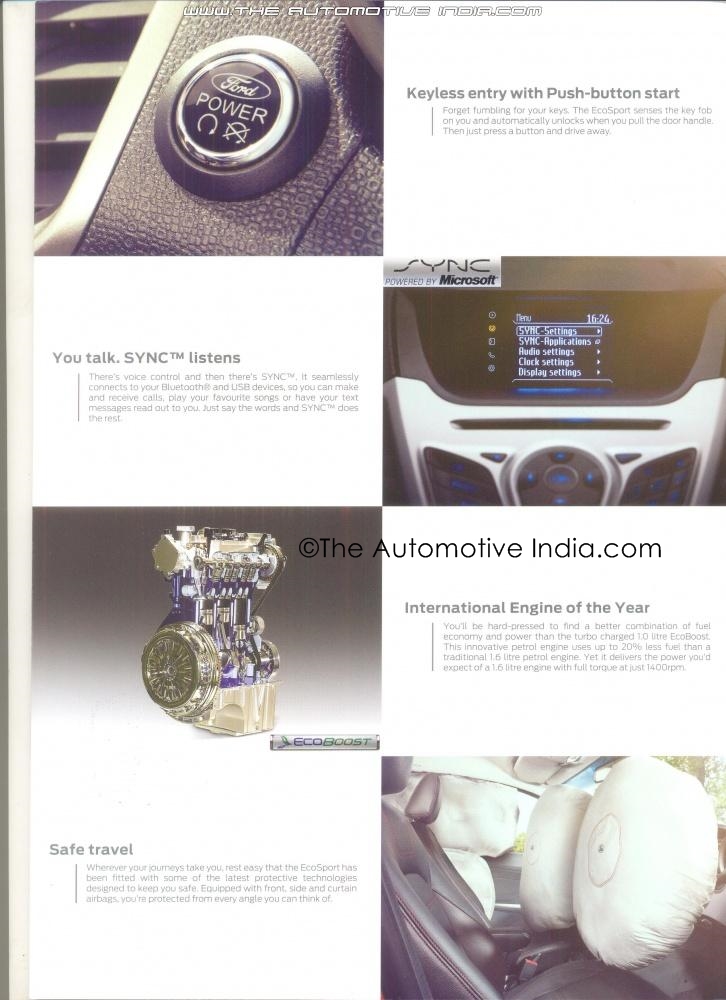 2013 Ford Ecosport Brochure