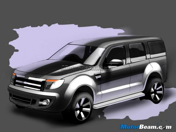 2013 Ford Endeavour SUV