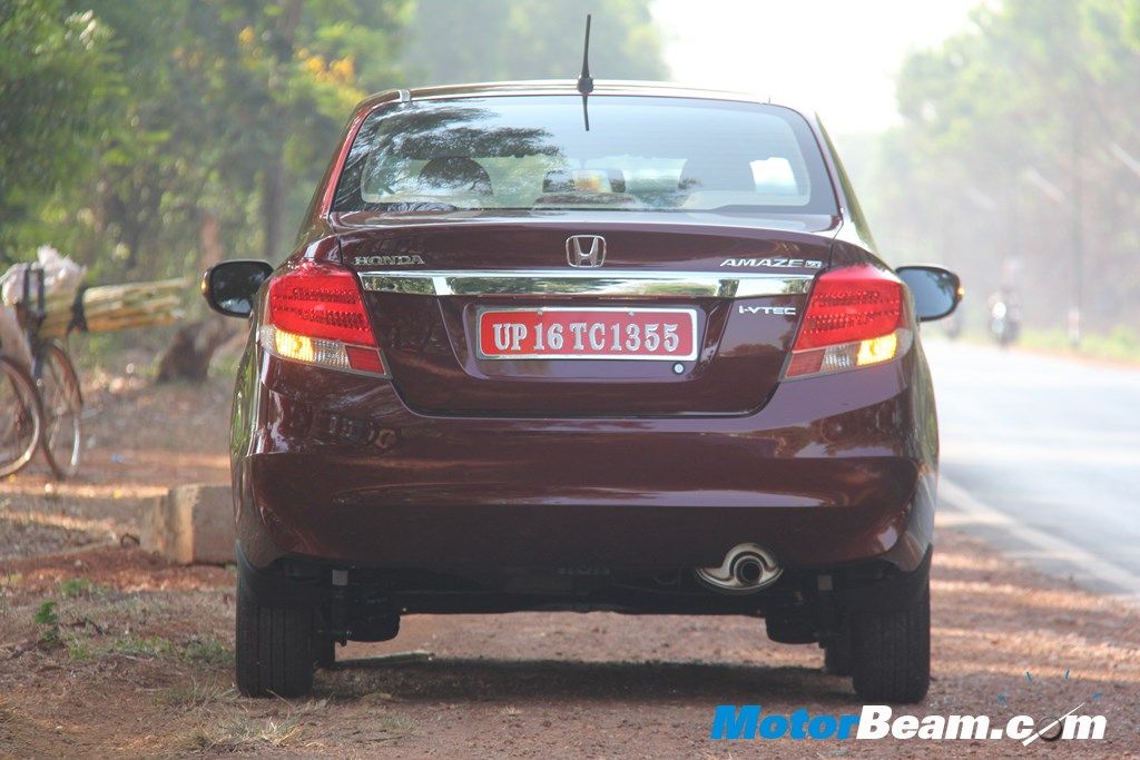 2013 Honda Amaze Rear