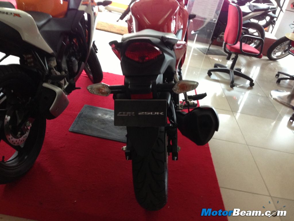 2013 Honda CBR 250R Rear