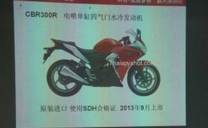 2013 Honda CBR300R