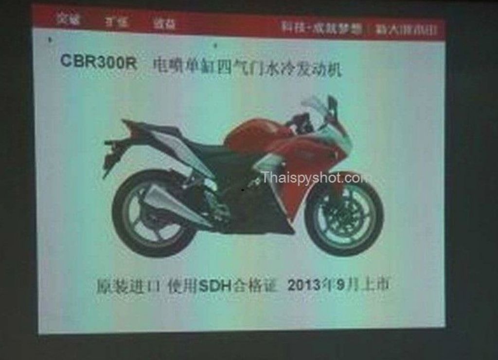 2013 Honda CBR300R