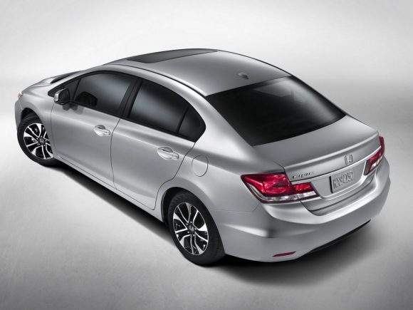 2013 Honda Civic Rear