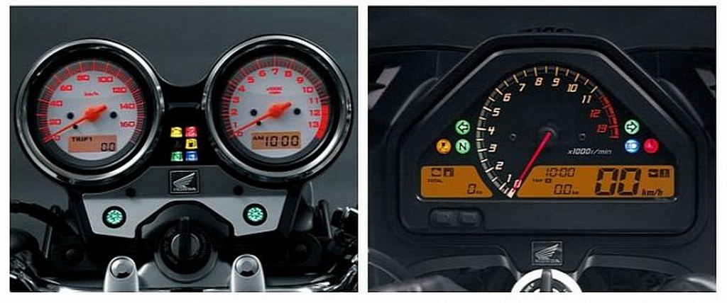 2013 Honda VTR dials