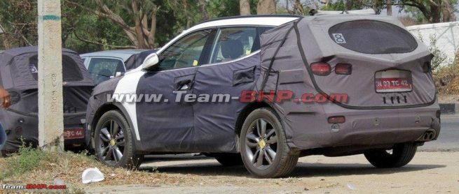 2013 Hyundai Santa Fe Spyshot