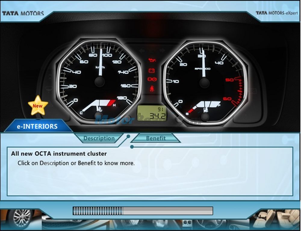 2013 Indigo eCS Instrument Cluster