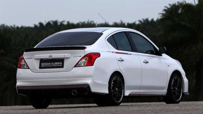 2013 Nissan Almera Rear