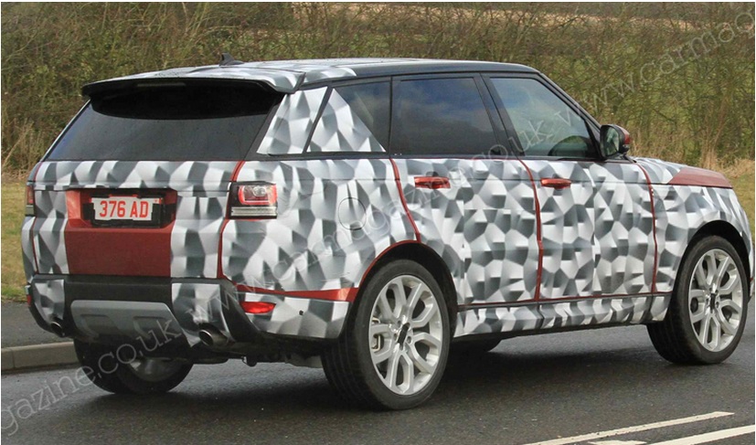 2013 Range Rover Sport Spyshot Rear