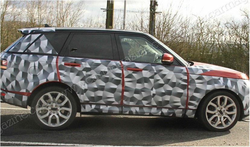 2013 Range Rover Sport Spyshot Side