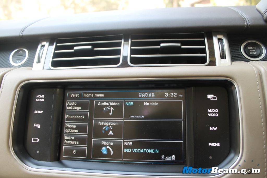2013 Range Rover Touch Screen
