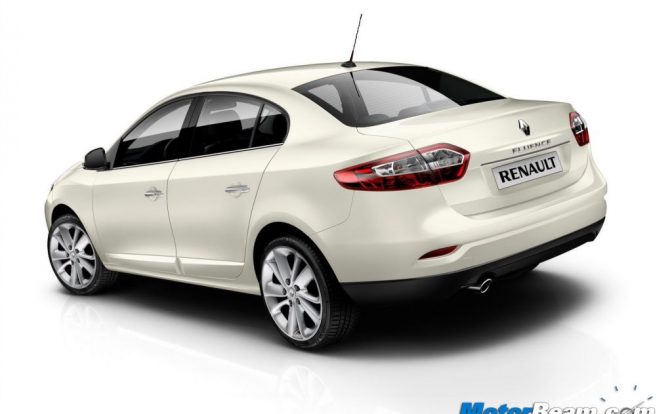 2013 Renault Fluence India