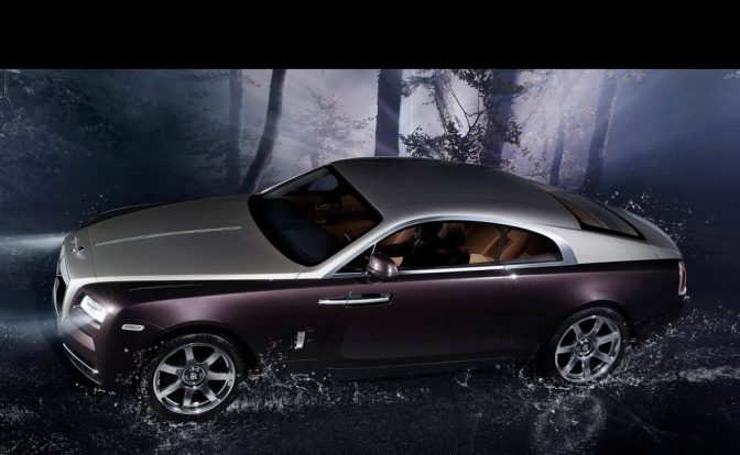 2013 Rolls Royce Wraith side