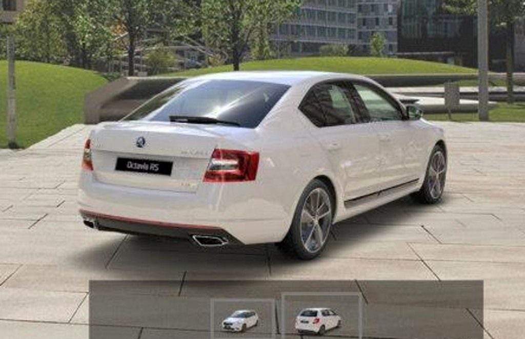 2013 Skoda Octavia RS rear