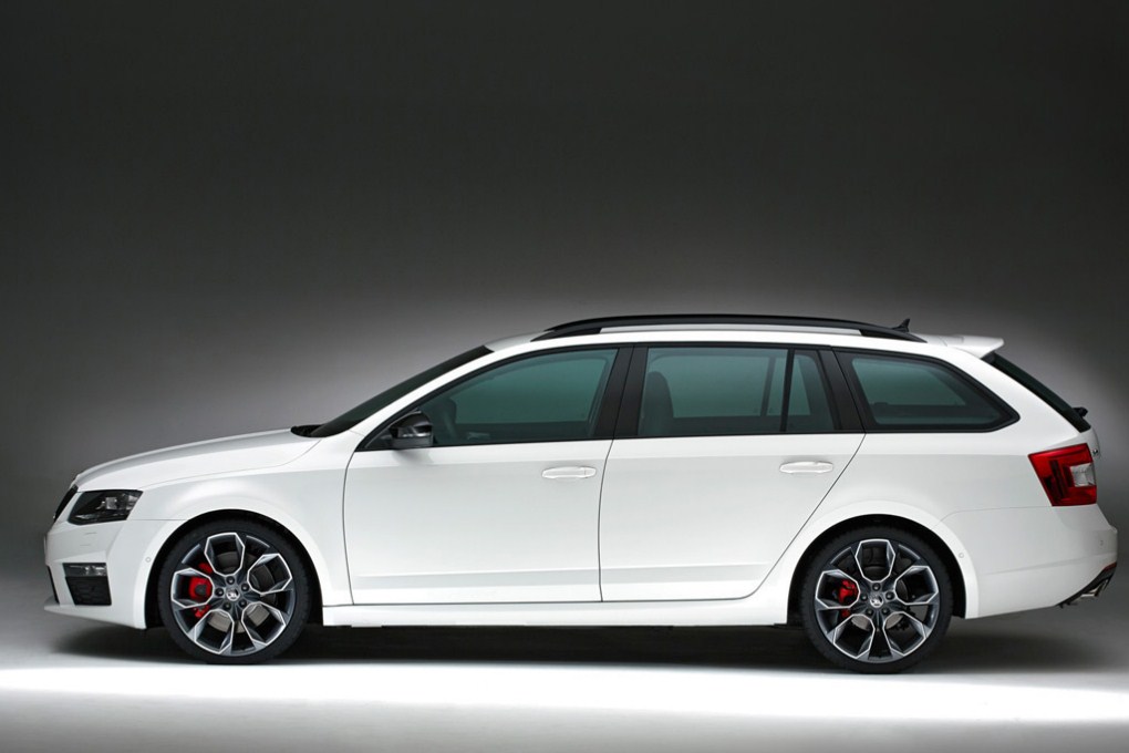 2013 Skoda Octavia vRS Estate Side