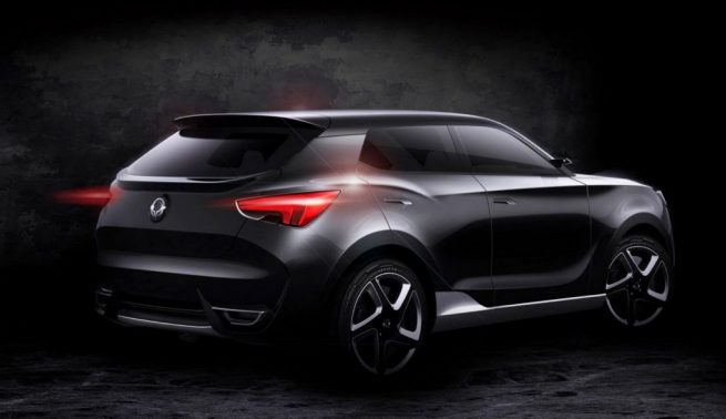 2013 Ssangyong SIV-1 Concept Rear