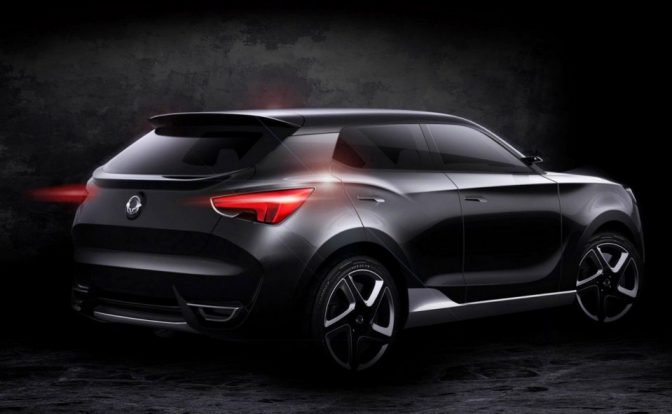 2013 Ssangyong SIV-1 Concept Rear