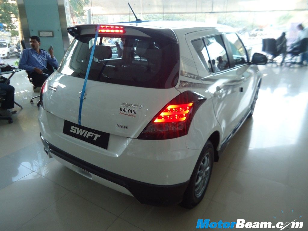 2013 Swift Platinum Edition Rear