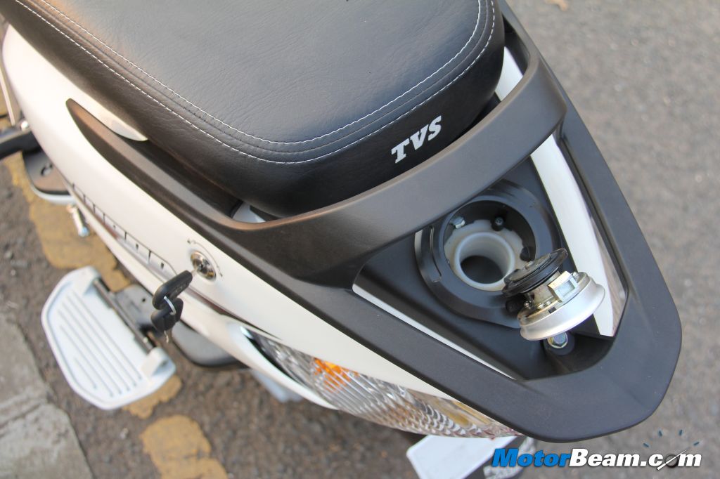 2013 TVS Wego Fuel Flap
