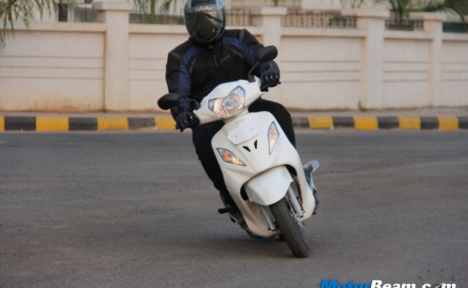 2013 TVS Wego Road Test