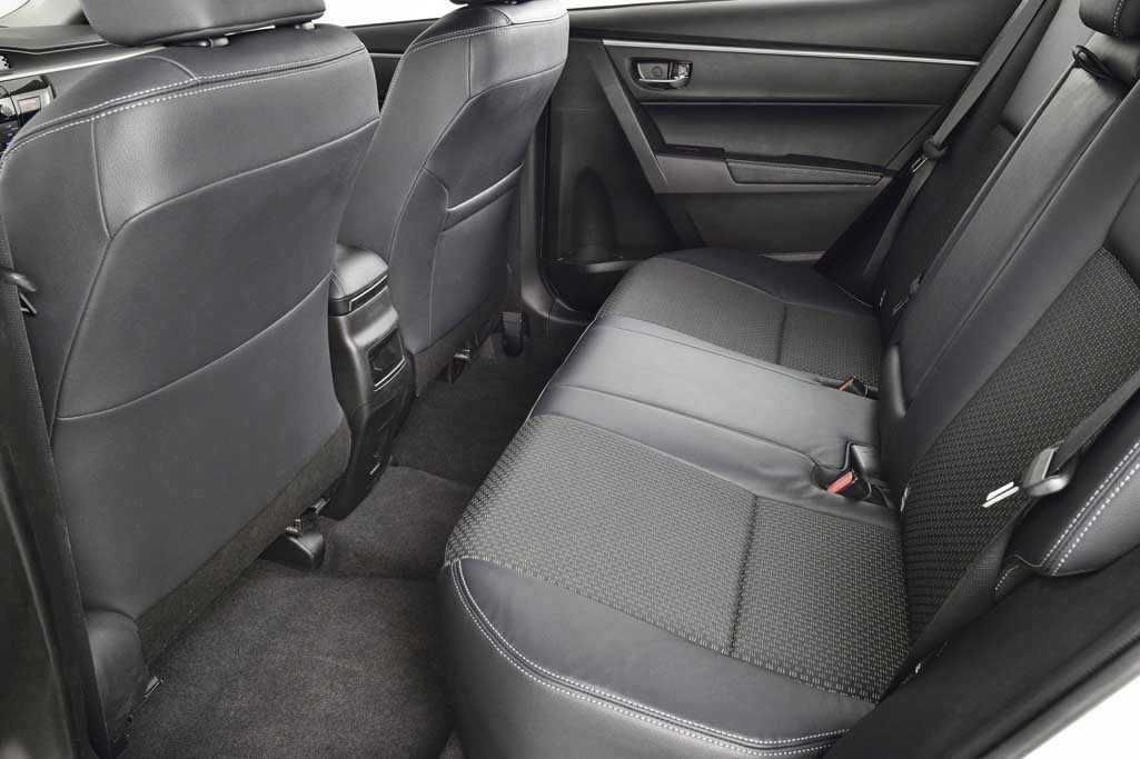 2013 Toyota Corolla Rear Seat