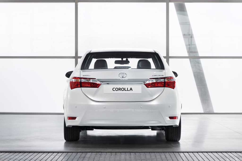 2013 Toyota Corolla Rear