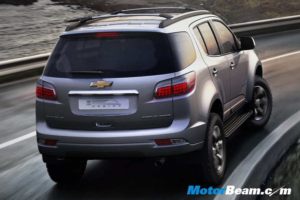 2013 Chevrolet Trailblazer back 2013 Chevrolet Trailblazer back
