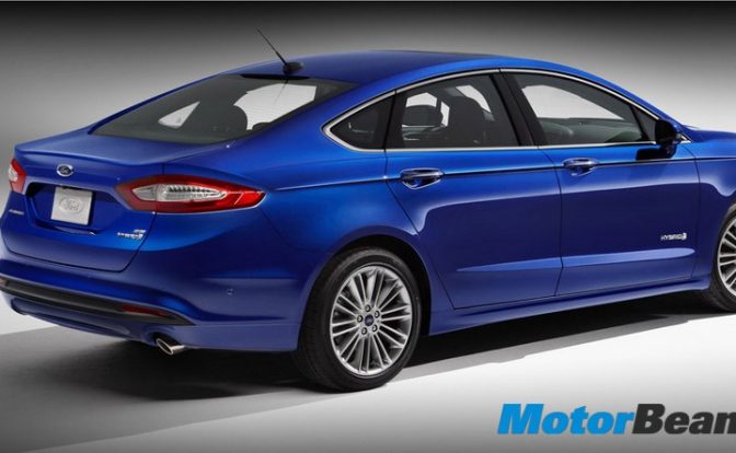 2013 Ford Fusion rear