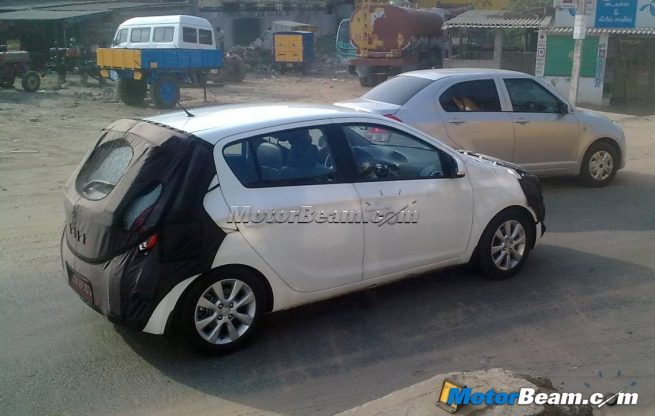 2013 Hyundai i20 Spied