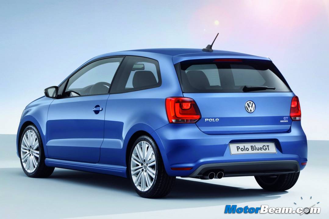 2013 Volkswagen PoloGT Rear 2013 Volkswagen PoloGT Rear