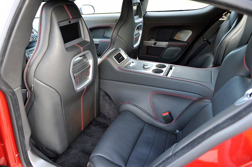 2014 Aston Martin Rapide S Rear Seats