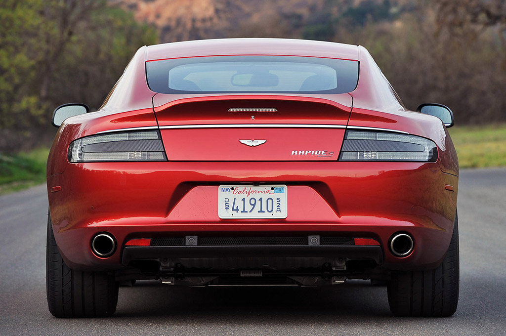 2014 Aston Martin Rapide S Rear