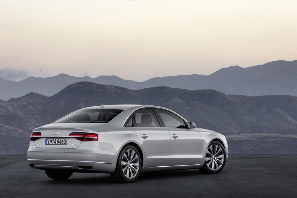 2014 Audi A8 Facelift Rear