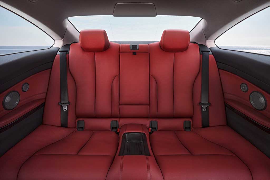 2014 BMW 4-Series Coupe Rear Seats