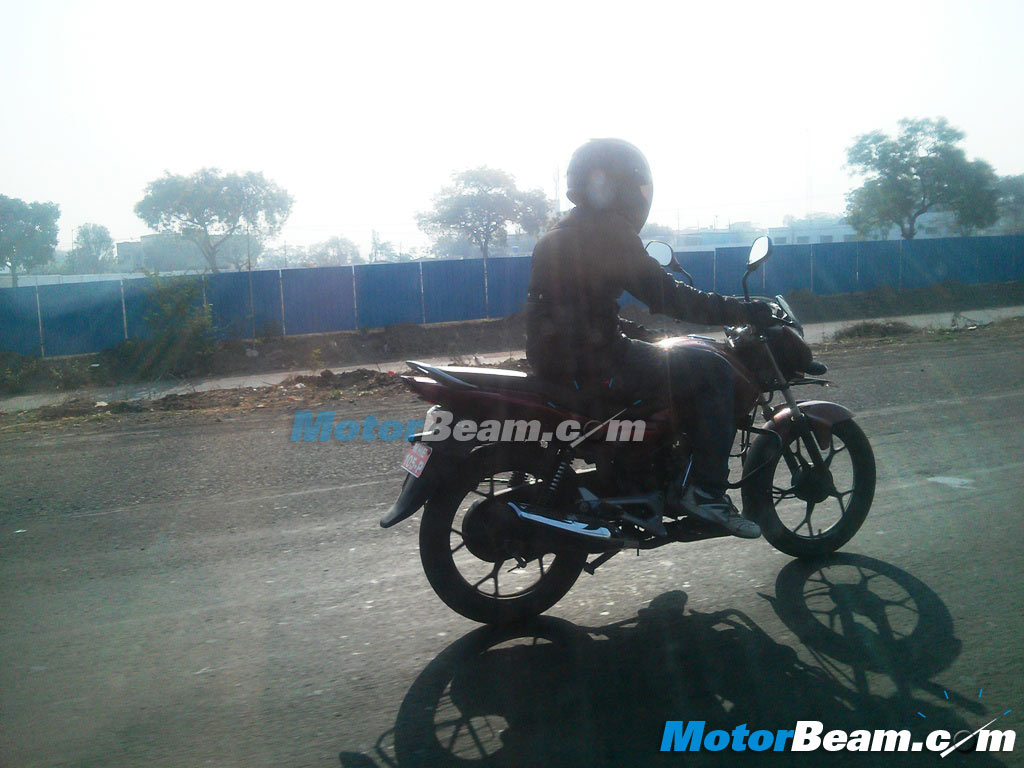 2014 Bajaj Discover 100 Test Mule