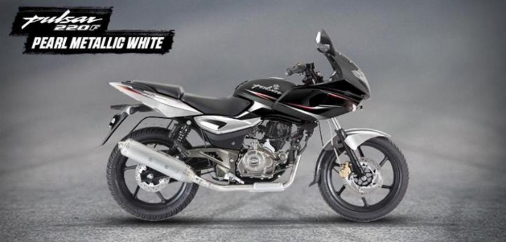 2014 Bajaj Pulsar 220 Pearl Metallic White