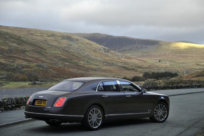 2014 Bentley Mulsanne rear