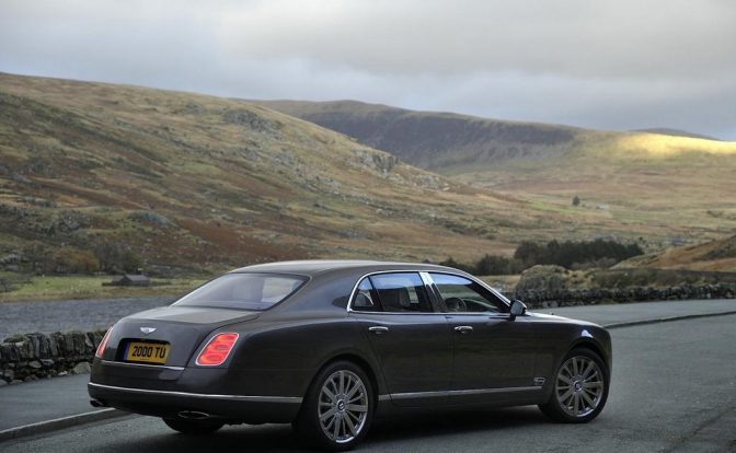 2014 Bentley Mulsanne rear