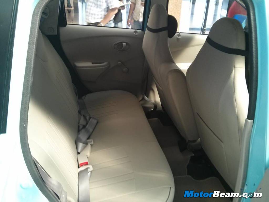 2014 Datsun GO Rear Seat
