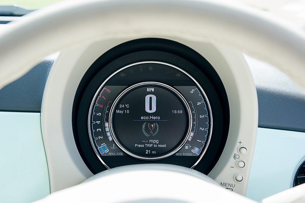 2014 Fiat 500 Digital Instrument Cluster