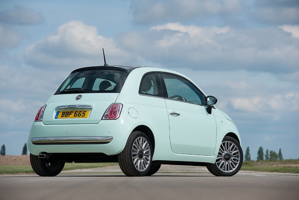 2014 Fiat 500 Rear