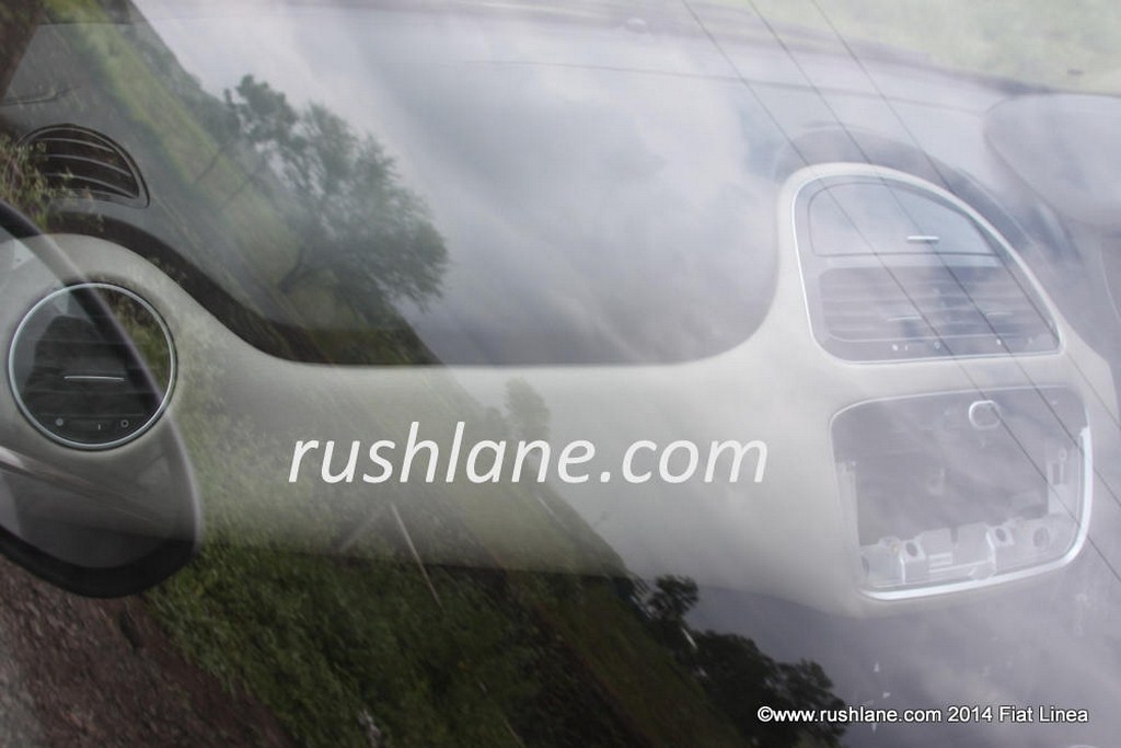2014 Fiat Linea Spied Dashboard