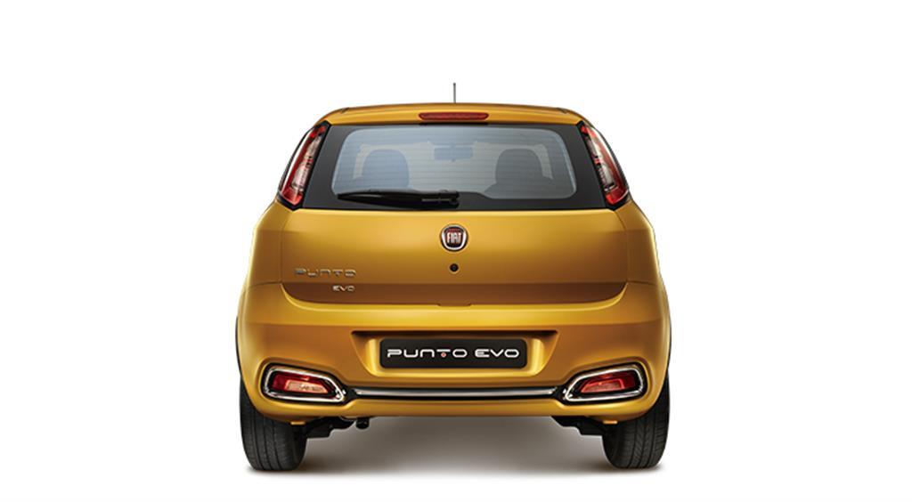 2014 Fiat Punto Evo Rear